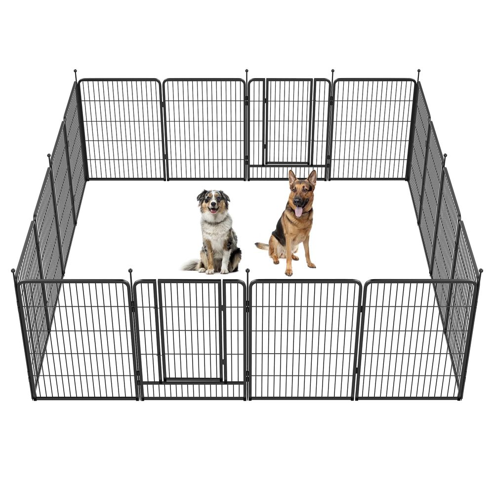 Outdoor Camping Dog Fence - Instant Unleashed Dog Playpen, Portable Pet