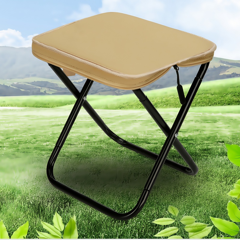 Zd Outdoor Camping - Outdoor Pencil Case Folding Stool, Portable