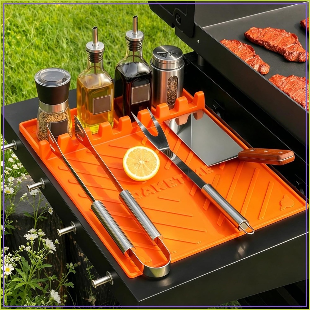 Cooking Outdoor Camping - Silicone Grill Mats for Blackstone Griddle,