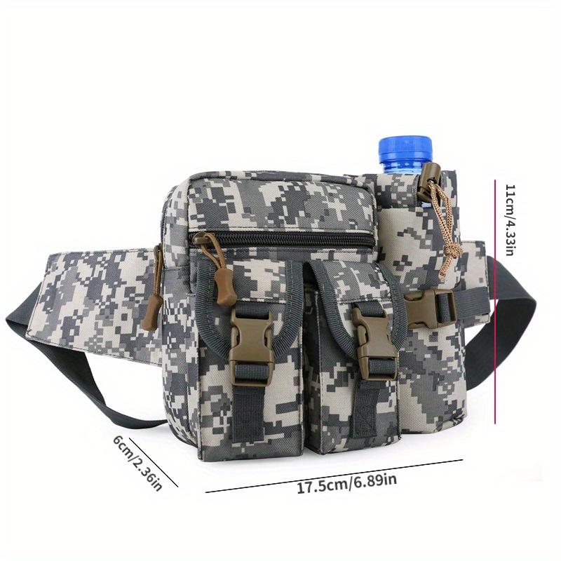 Outdoor Camping Water Tank - 1Pc Tactical Men Waist Pack Nylon