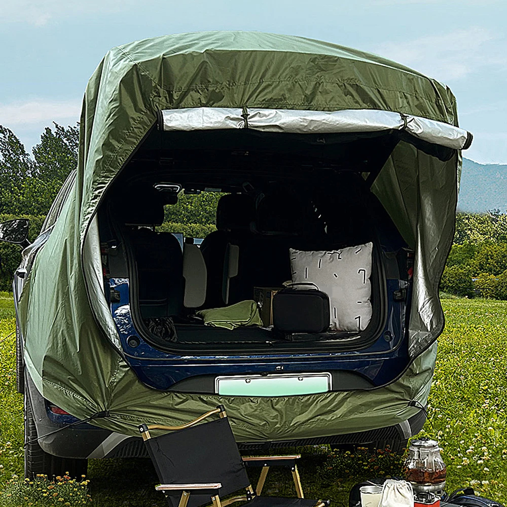 Outdoor Camping Car Tail Tent - Outdoor Car Rear Tent Camping Picnic