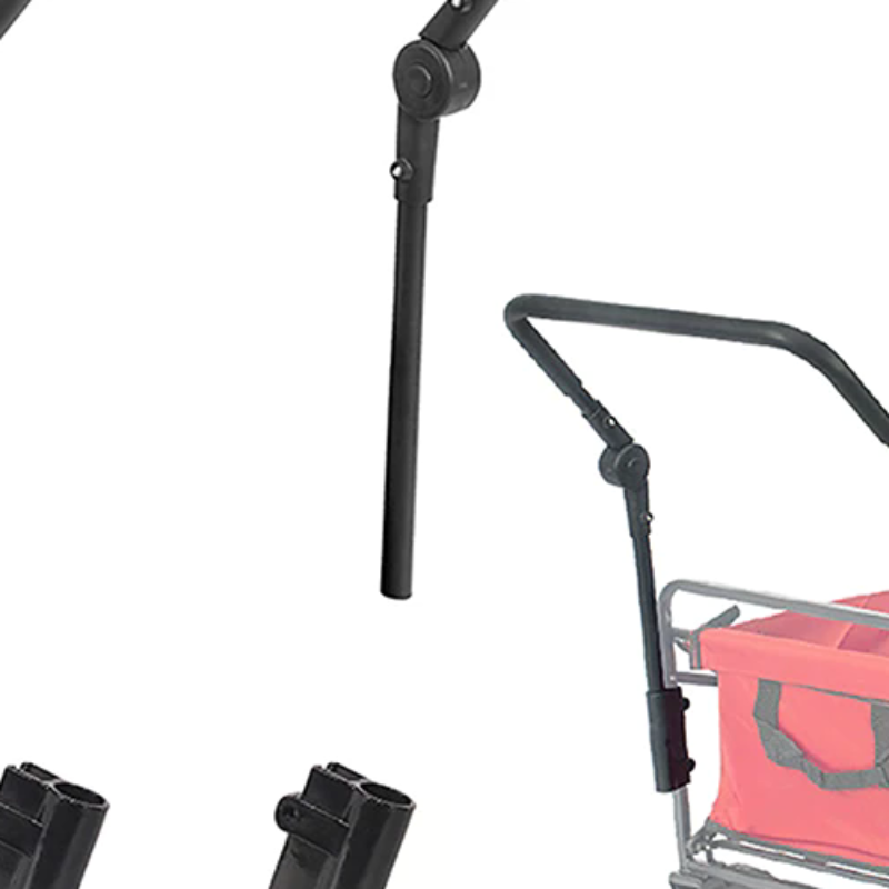 Outdoor Camping Wagon - Foldable Folding Cart Push Handle Wagon