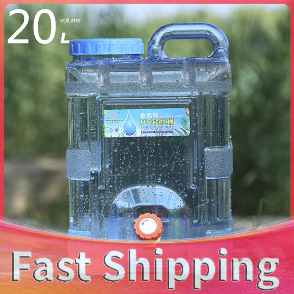 Outdoor Camping Water Tank - Outdoor Plastic Pure Water Bucket with