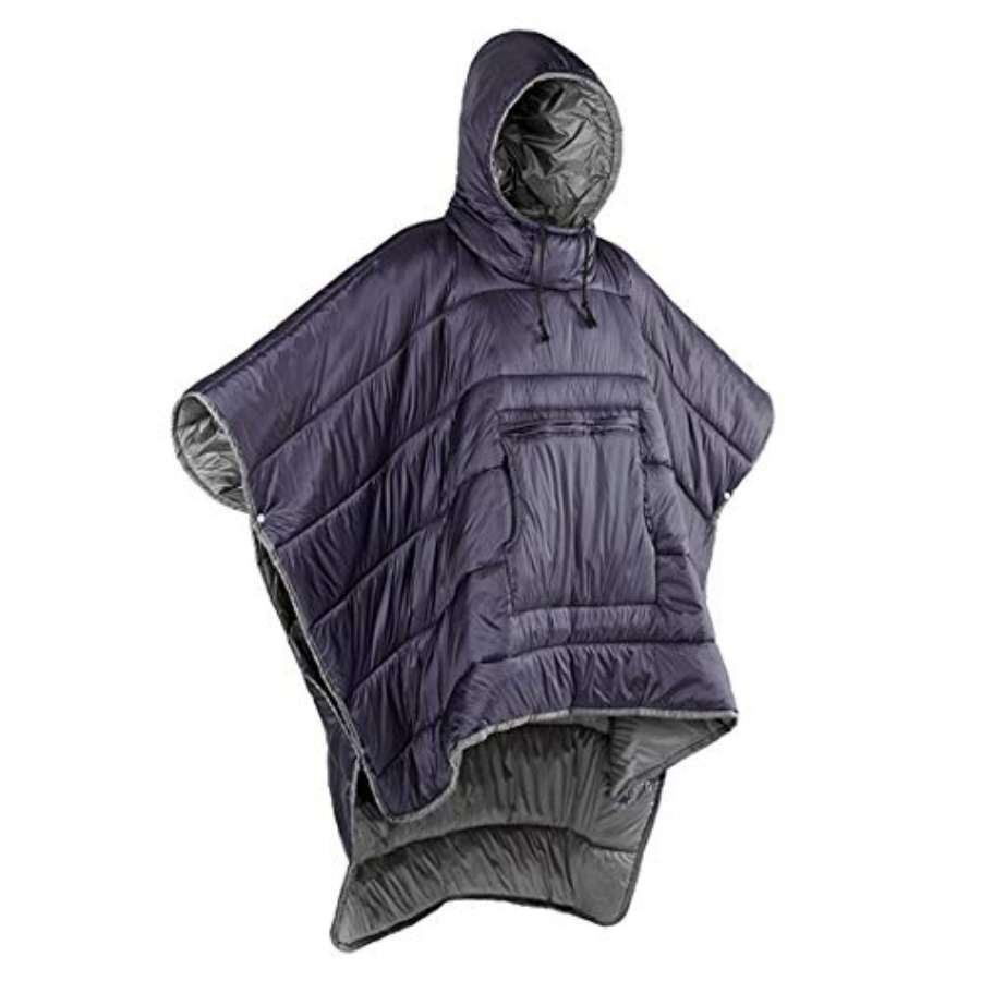 Outdoor Camping Quilt - Outdoor camping winter poncho coat in