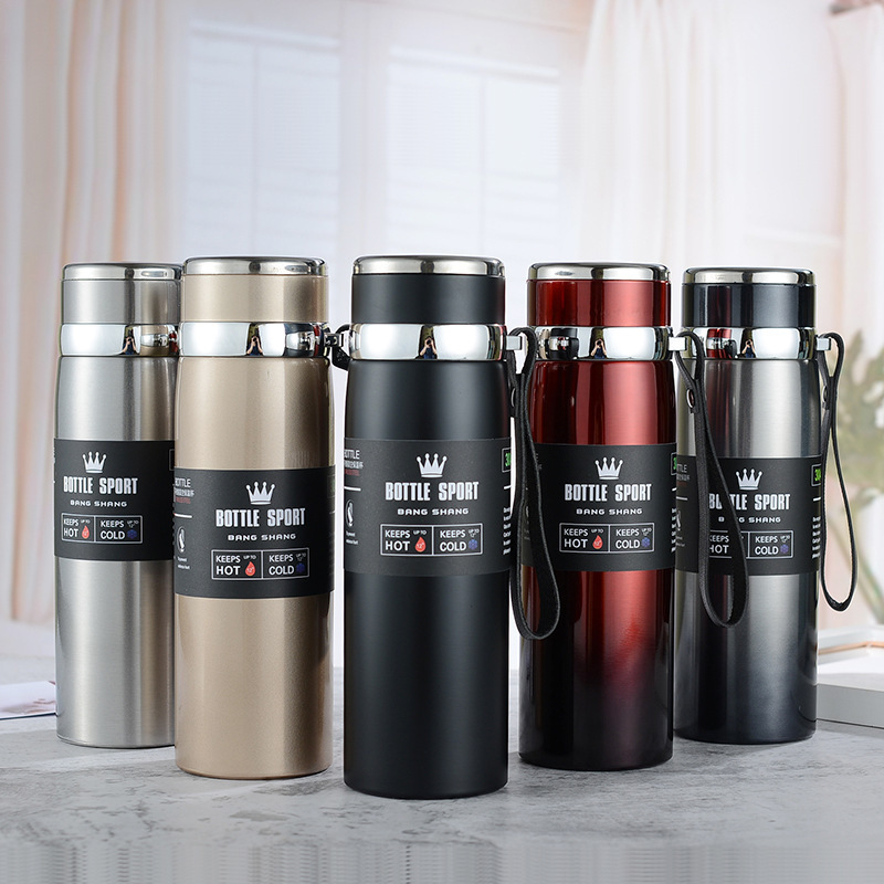 Outdoor Camping Water Tank - 1L Thermal Water Cup 316 Stainless