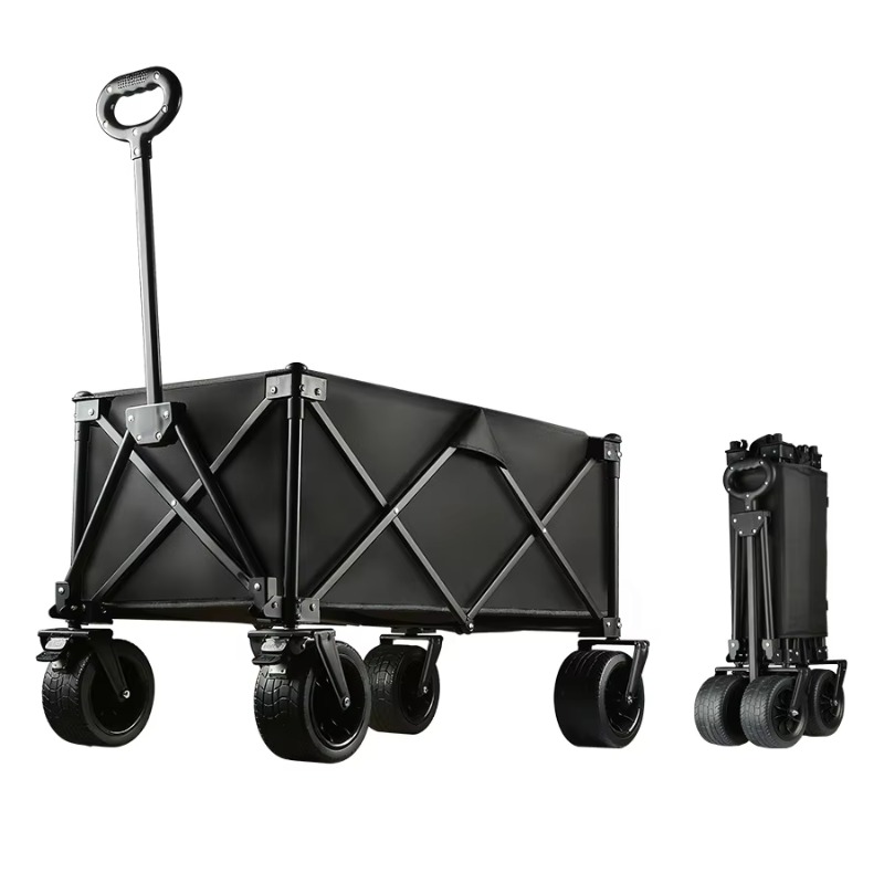 Outdoor Camping Wagon - Heavy Duty Folding Camping Wagon 400L