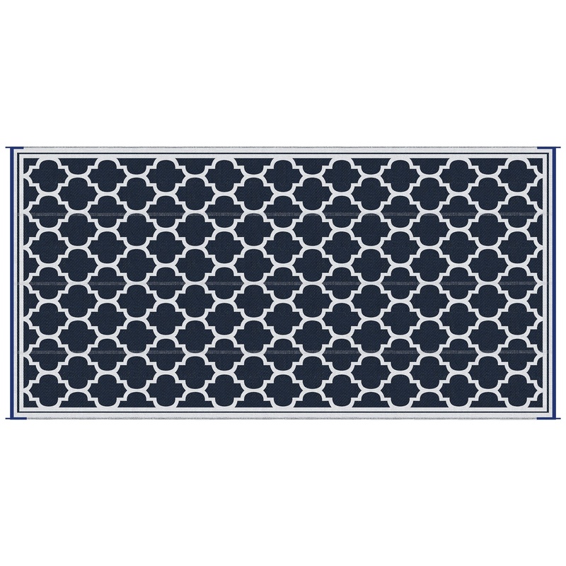 Outdoor Camping Rugs 9X18 - Outsunny Reversible Outdoor Rug 9x18 ft