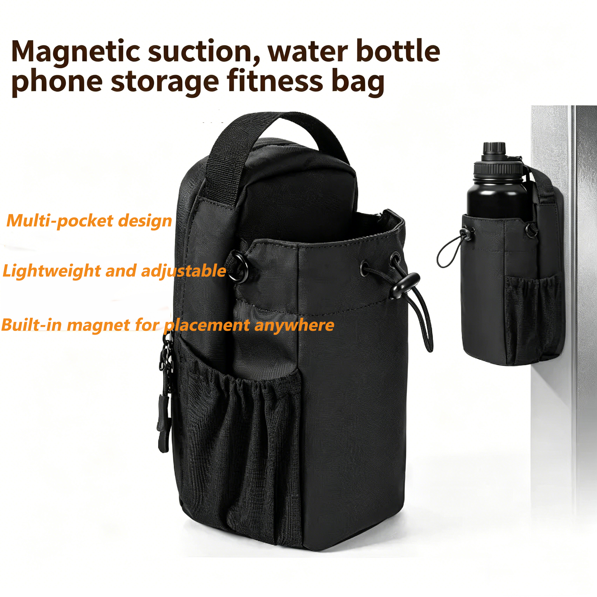 Outdoor Camping Water Tank - Geestock Large Capacity Magnetic Water Bottle