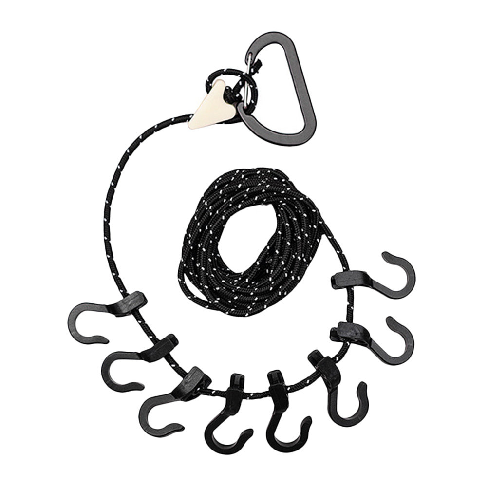 Outdoor Camping Kettle - 4.3 Meter Camping Drying Rope with