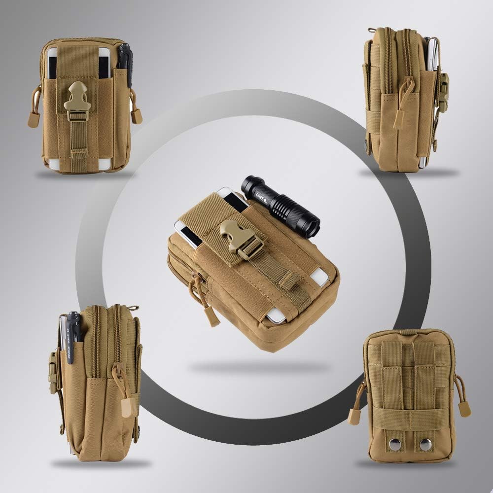 Tactical Molle Belt Pouch Mili - Outdoor Camping Tools reseña y precio