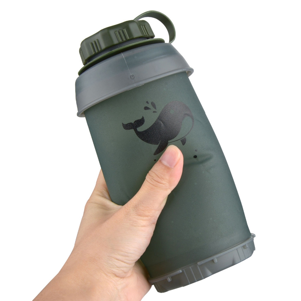 750ml Collapsible TPU Water Bo - Outdoor Camping Water Tank reseña y precio
