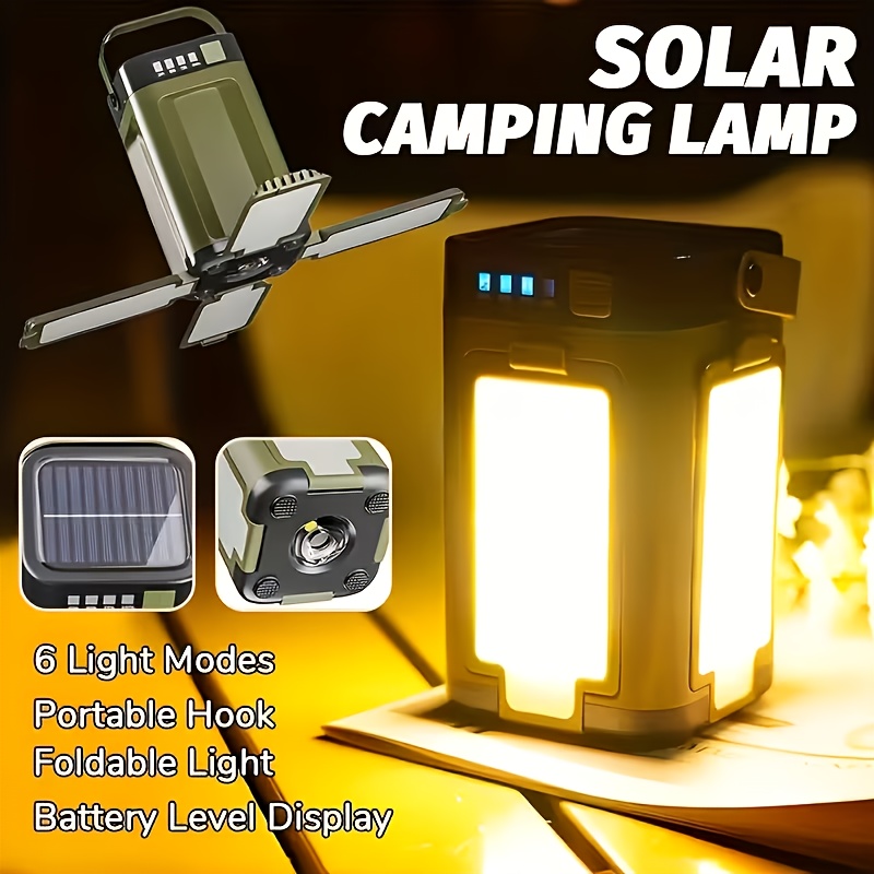 Solar Outdoor Portable Camping - Outdoor Camping Lampe reseña y precio