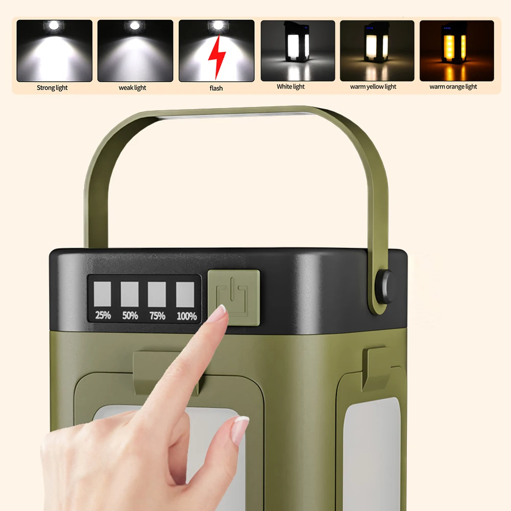 Solar Outdoor Portable Camping - Outdoor Camping Lampe reseña y precio