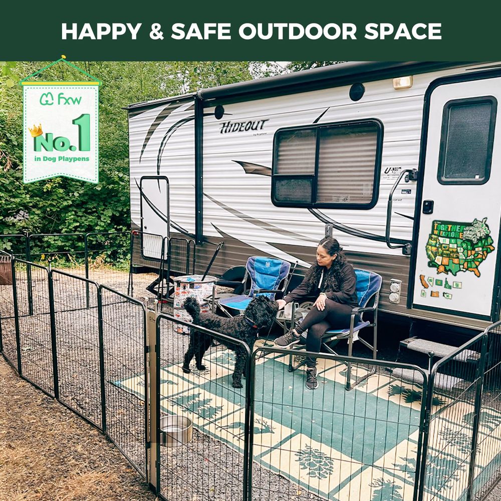 Instant Unleashed Dog Playpen, - Outdoor Camping Dog Fence reseña y precio