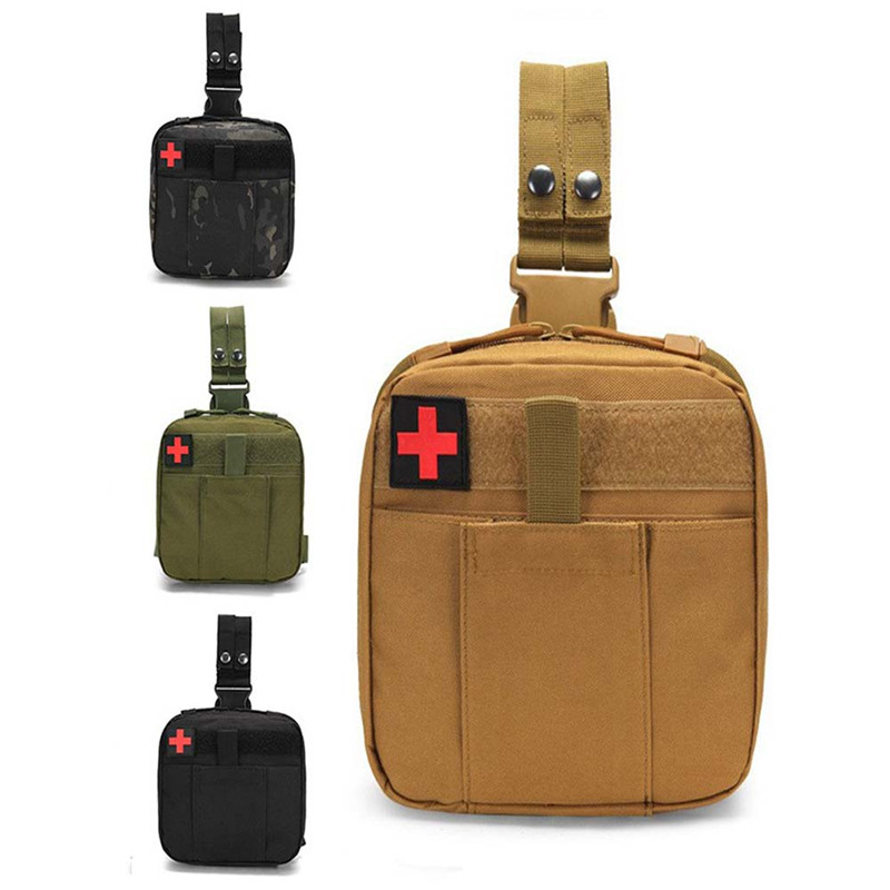MOLLE Drop Leg Pouch Medical K - First Aid Kit Camping reseña y precio