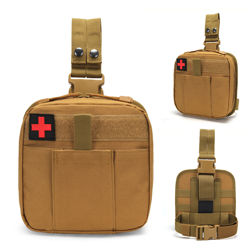 MOLLE Drop Leg Pouch Medical K - First Aid Kit Camping reseña y precio