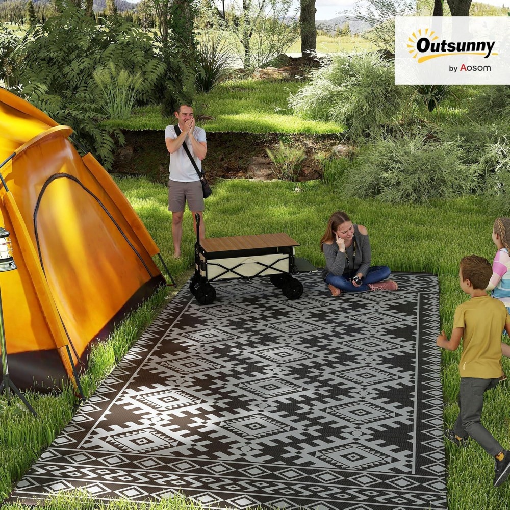 Outdoor Rug 9x18 ft Waterproof - Outdoor Camping Rugs 9X18 reseña y precio