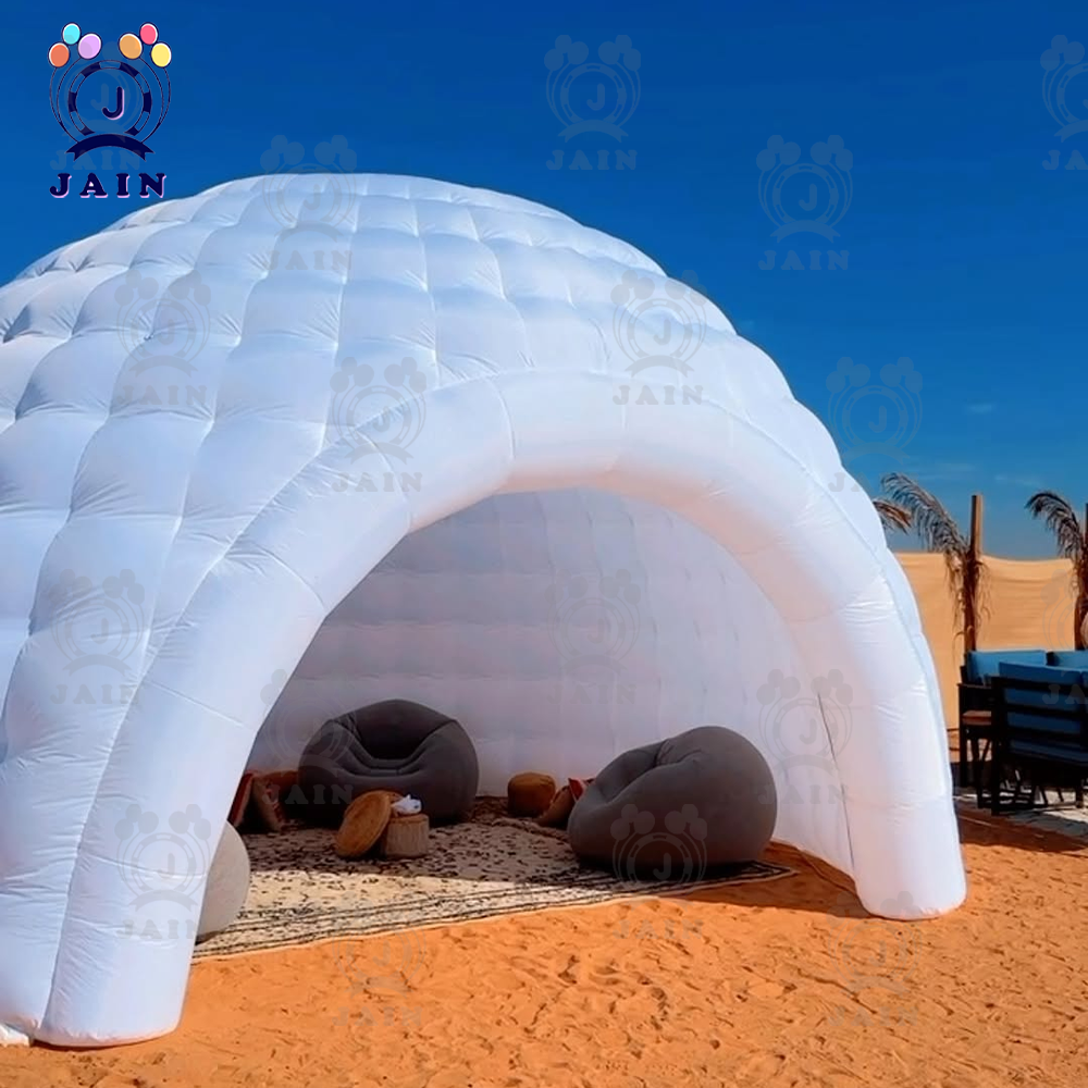 Inflatable Igloo Dome Party Te - Outdoor Camping Exhibition reseña y precio