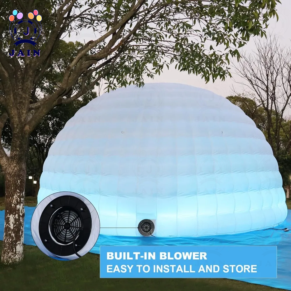 Inflatable Igloo Dome Party Te - Outdoor Camping Exhibition reseña y precio