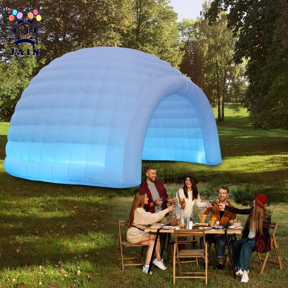 Inflatable Igloo Dome Party Te - Outdoor Camping Exhibition reseña y precio