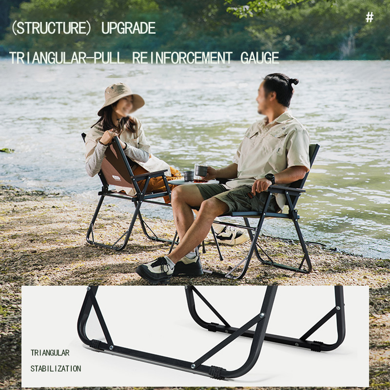 BISINNA Outdoor Folding Campin - Outdoor Camping Folding Chairs reseña y precio