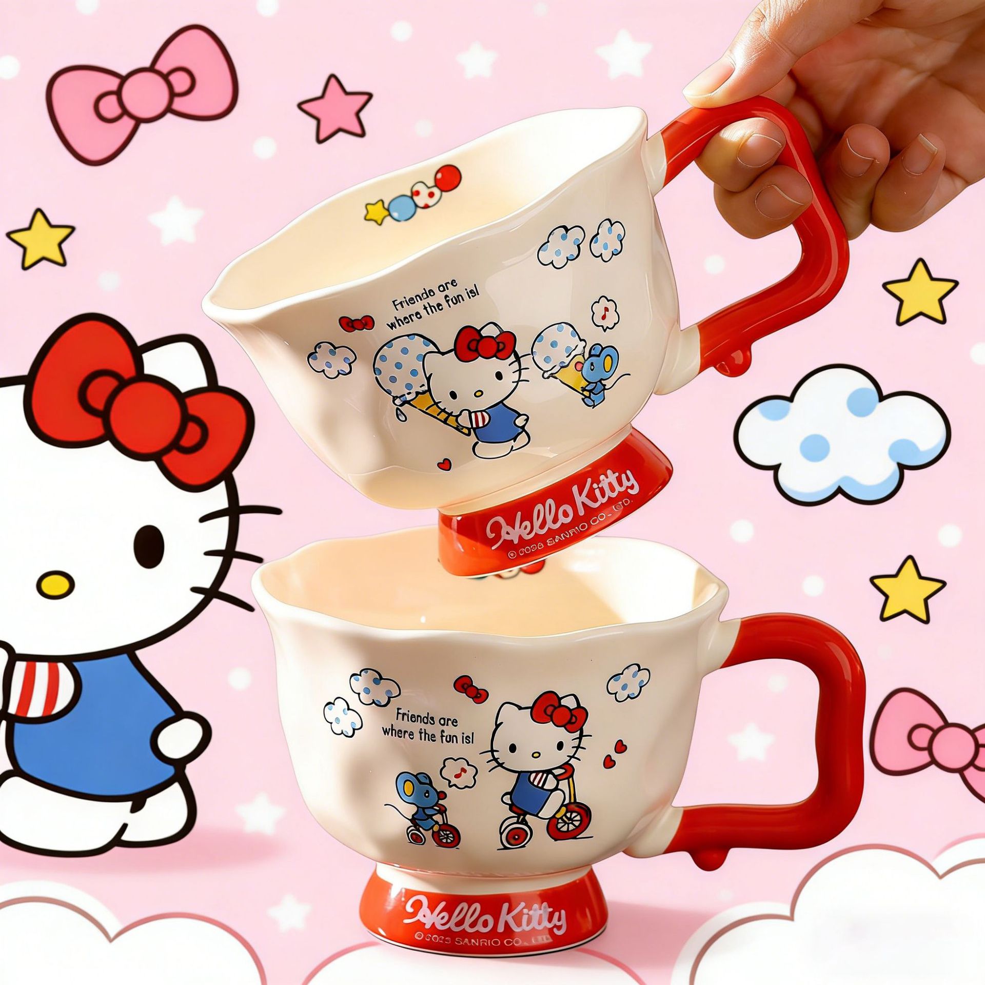 Hello Kitty Zootopia Ceramic M - Outdoor Camping Water Tank reseña y precio