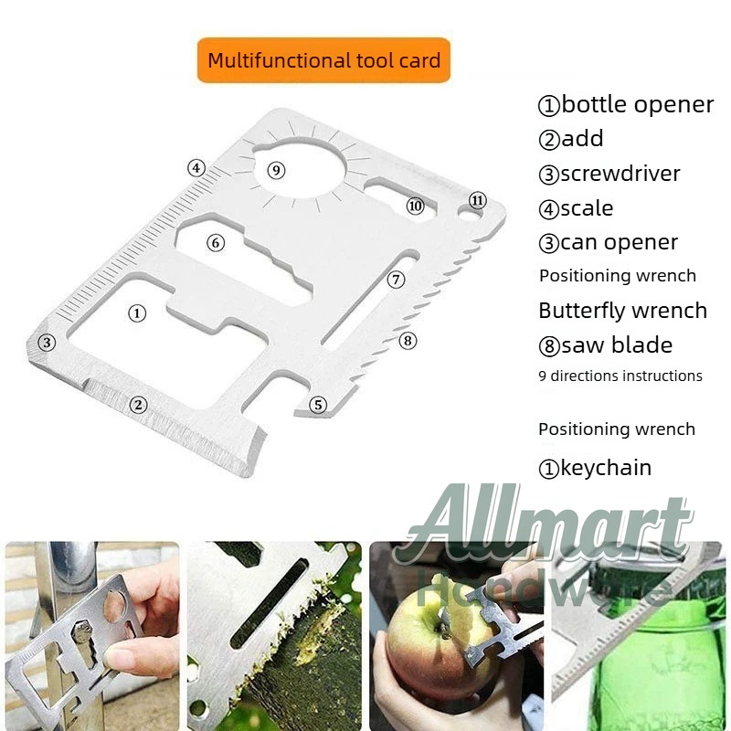 Multi functional portable EDC  - Outdoor Camping Tools reseña y precio