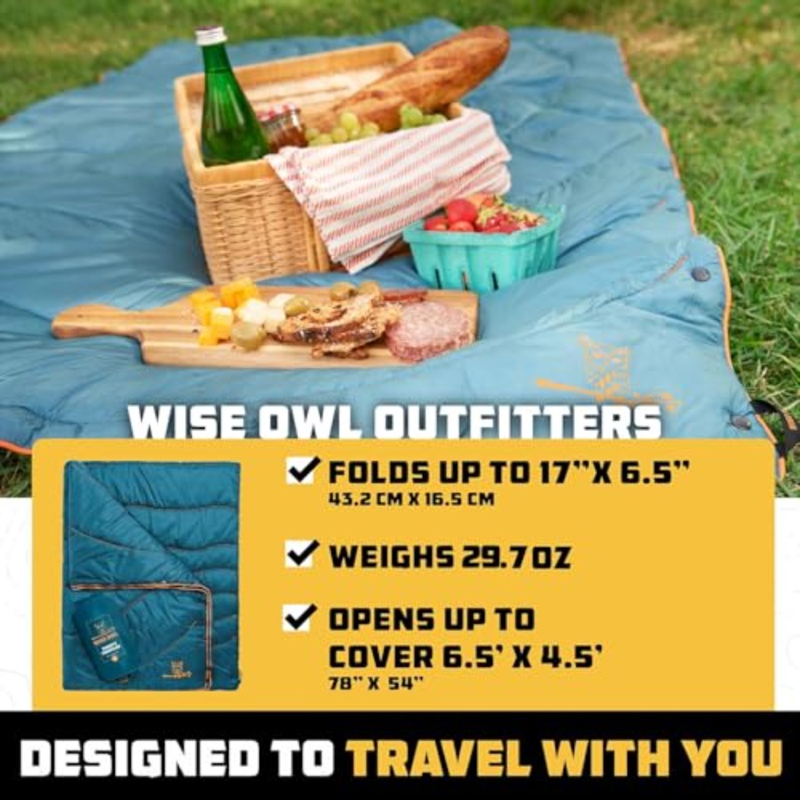 Outdoor Camping Blanket Lightw - Outdoor Camping Quilt reseña y precio