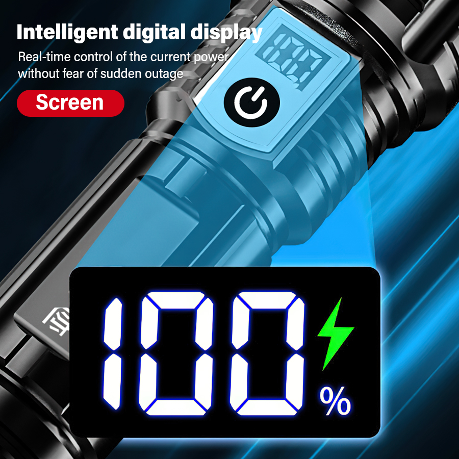 High Power 200000LM LED Flashl - Outdoor Camping Lampe reseña y precio