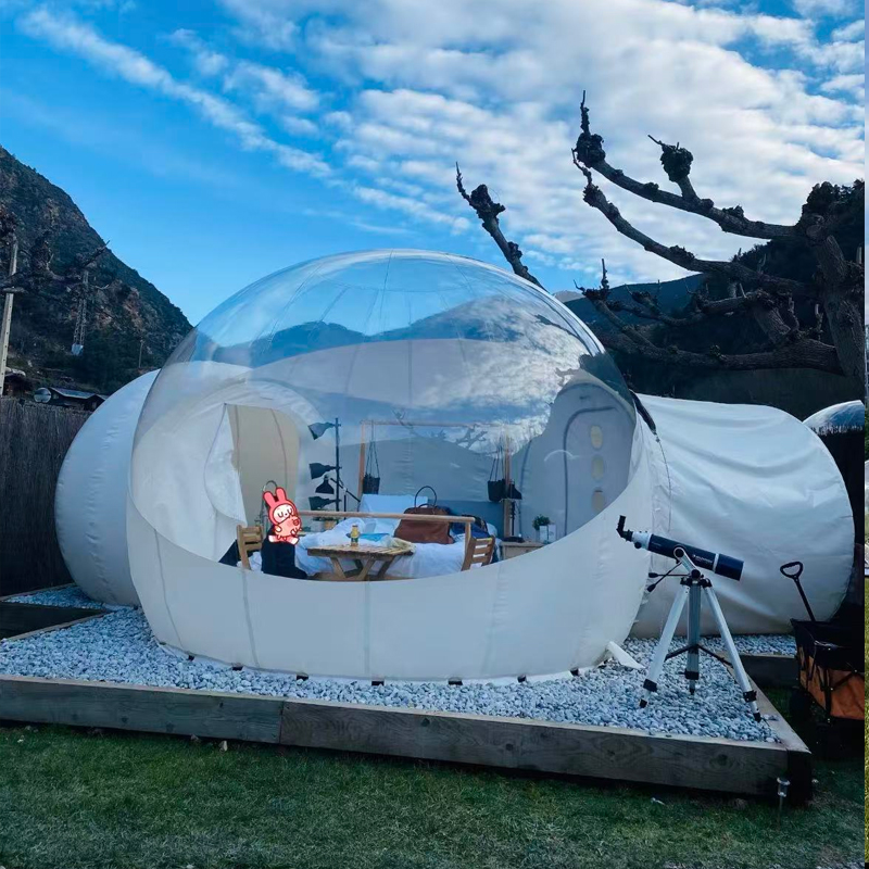 Outdoor  Restaurant Transparen - Outdoor Camping Exhibition reseña y precio