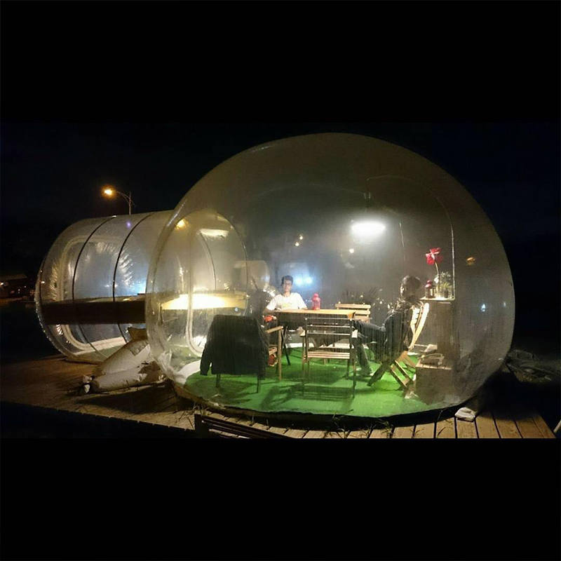Outdoor  Restaurant Transparen - Outdoor Camping Exhibition reseña y precio