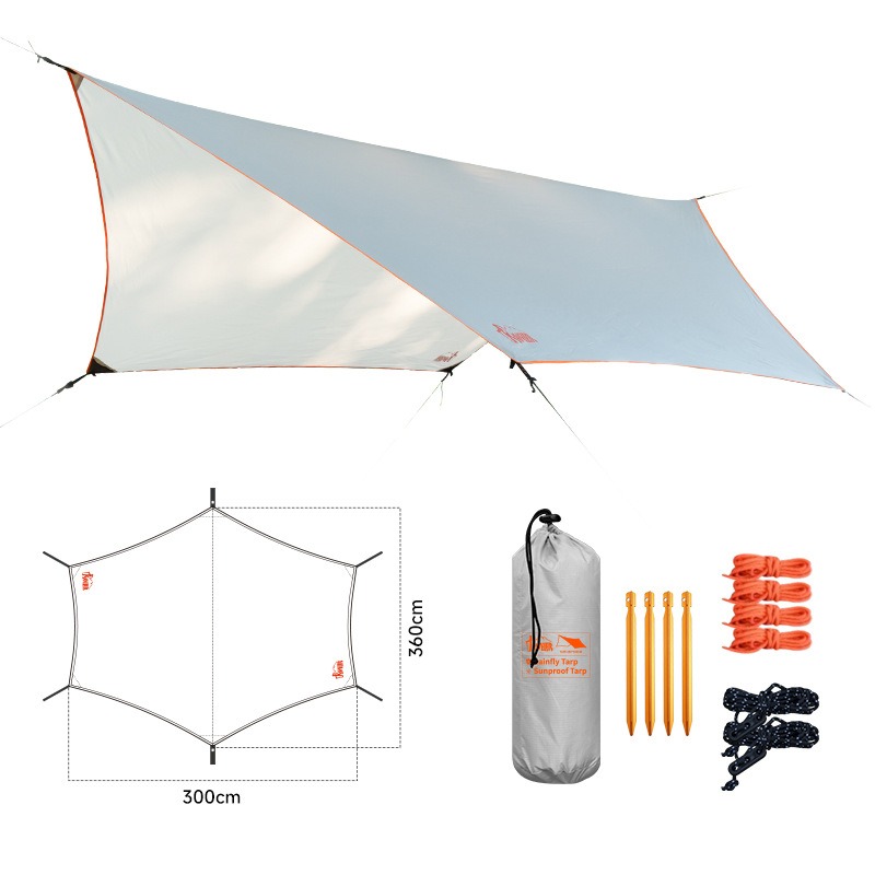Outdoor camping sunshade canop - Camping Hammock reseña y precio