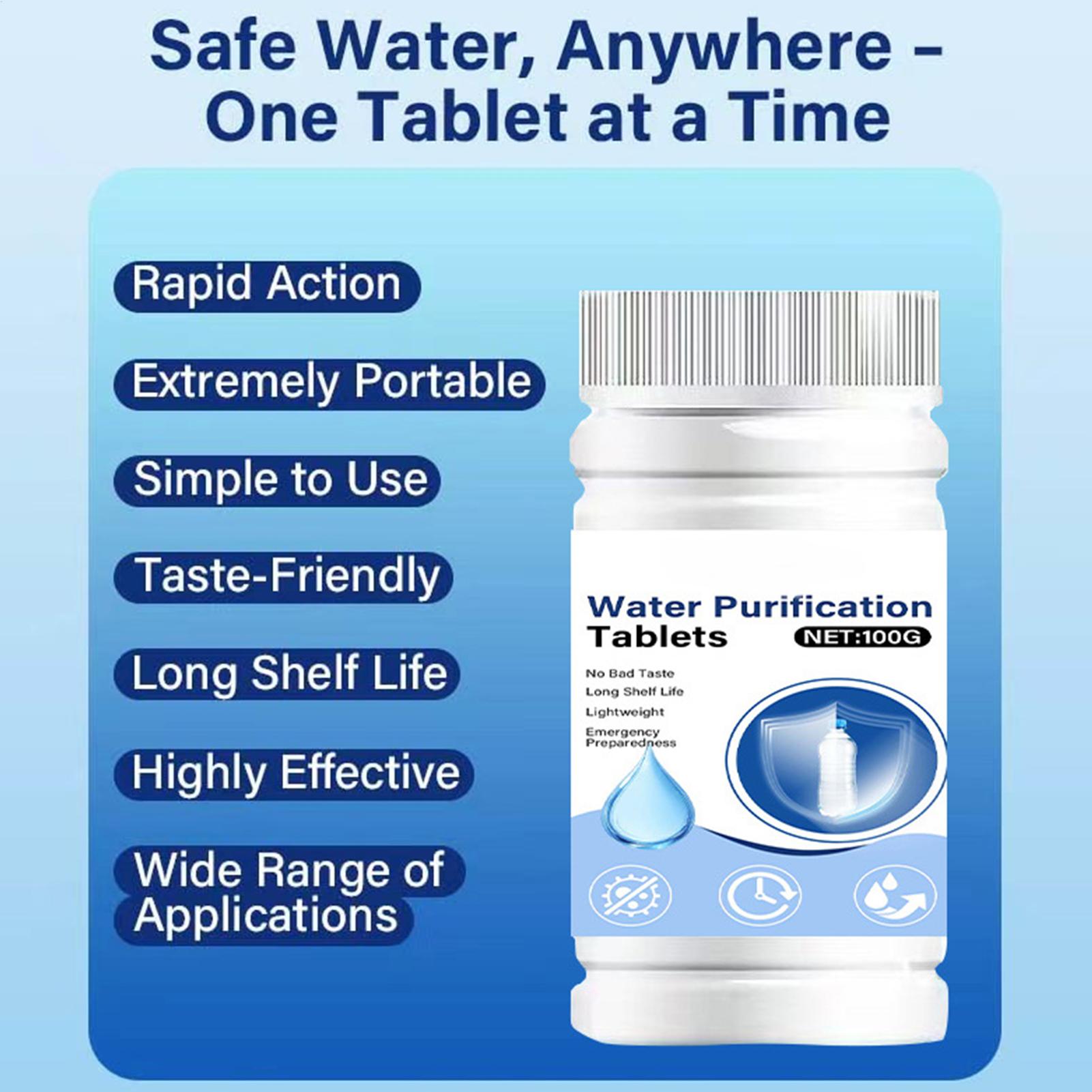 Odorless Fast Dissolving Water - Portable Water Filter reseña y precio