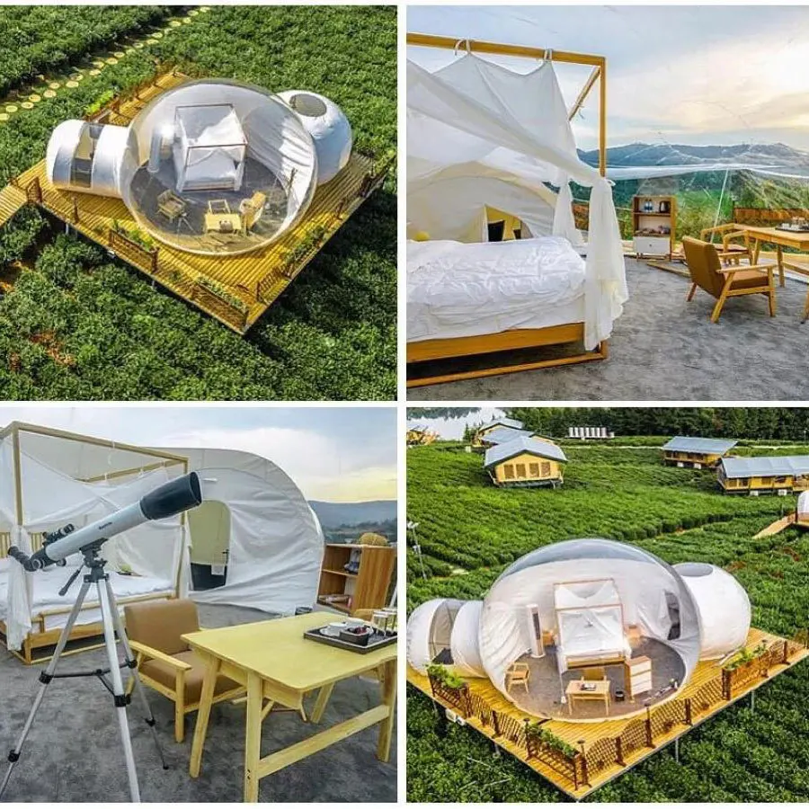 Internet celebrity star inflat - Outdoor Camping Exhibition reseña y precio