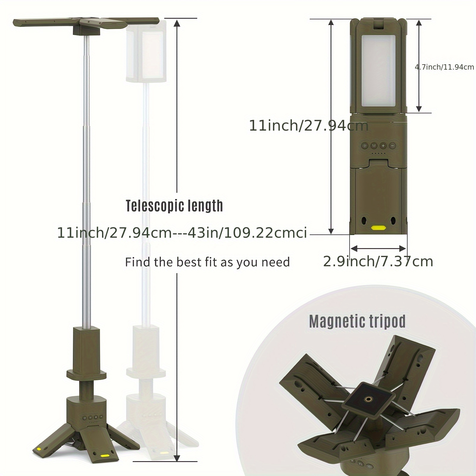 Camping Lantern, 14000mAh Rech - Outdoor Camping Lampe reseña y precio