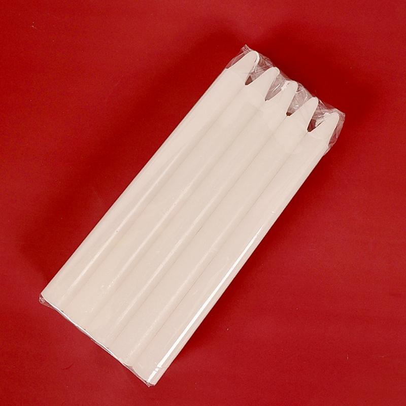Taper Candles 10X Natural Wax  - Glow Sticks Survival reseña y precio