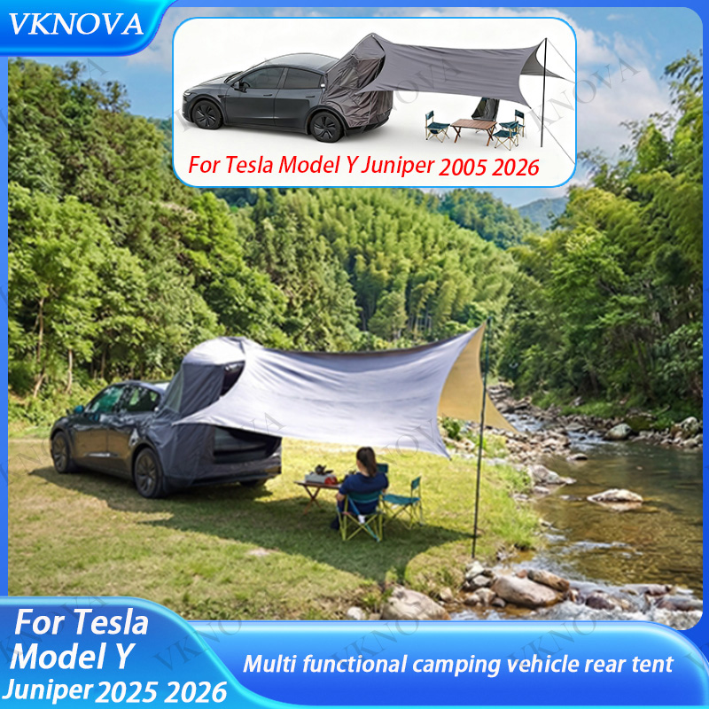 For Tesla Model Y Camping Car  - Outdoor Camping Car Tail Tent reseña y precio
