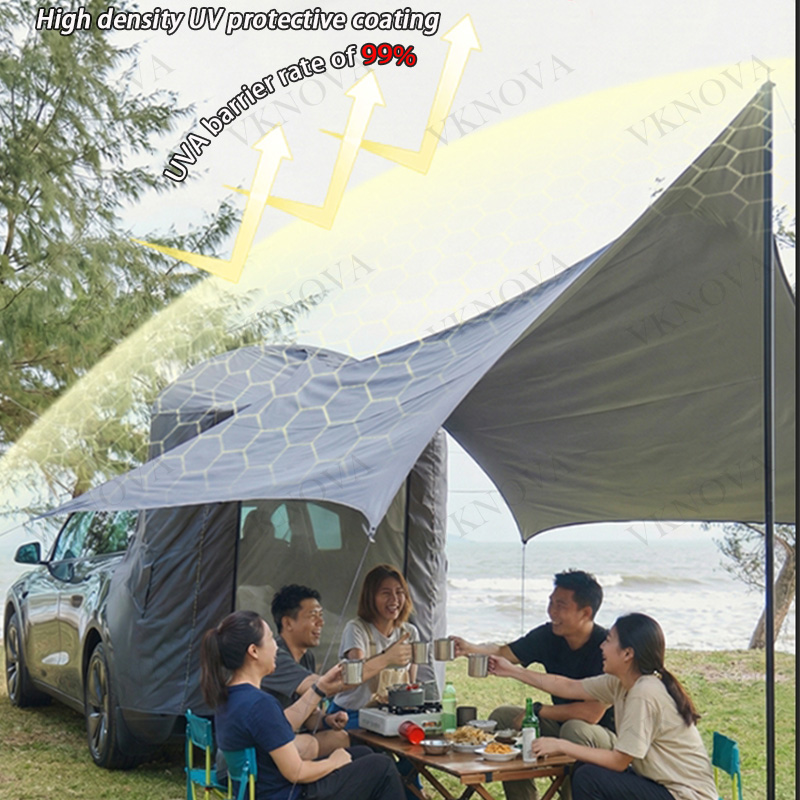 For Tesla Model Y Camping Car  - Outdoor Camping Car Tail Tent reseña y precio