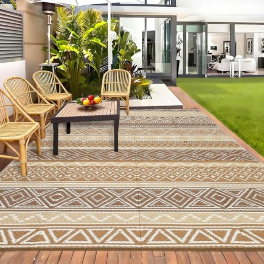 Waterproof Outdoor Rug 9x18 fo - Outdoor Camping Rugs 9X18 reseña y precio