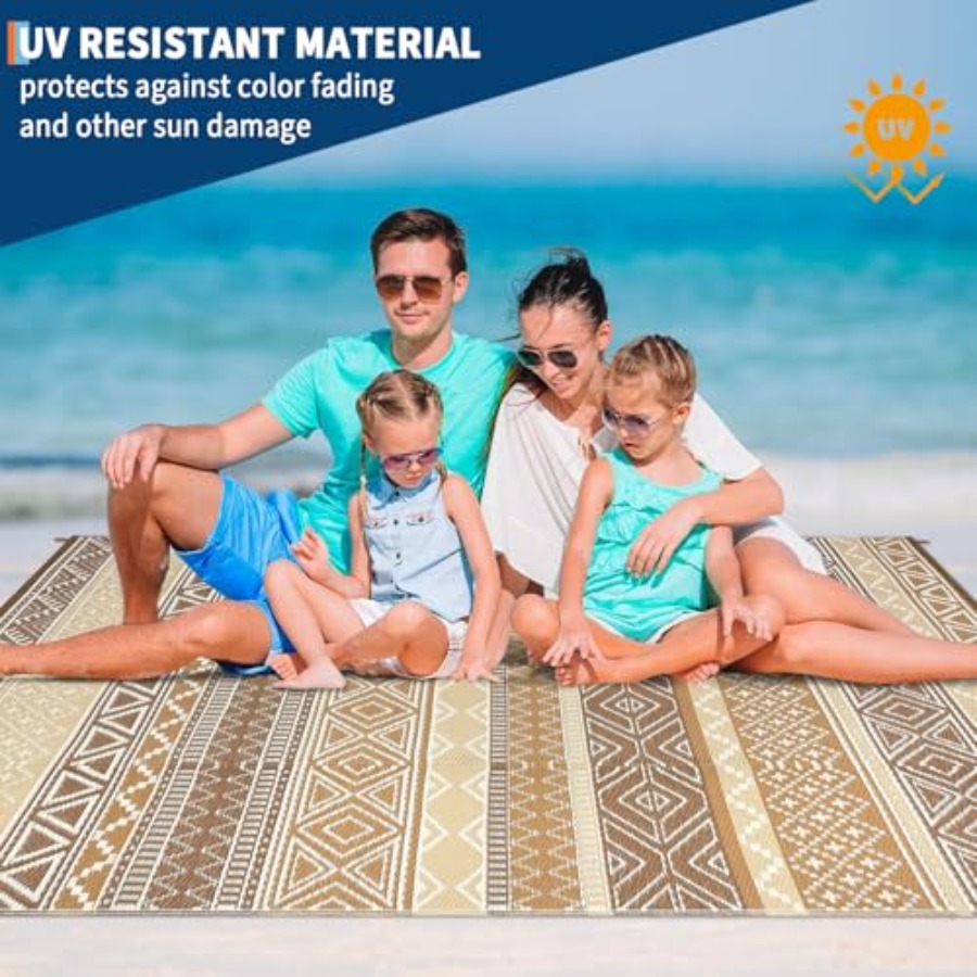 Waterproof Outdoor Rug 9x18 fo - Outdoor Camping Rugs 9X18 reseña y precio