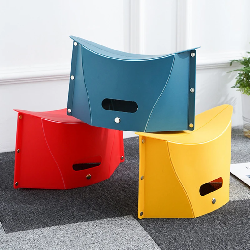 Plastic Portable Folding Stool - Outdoor Camping Chairs reseña y precio