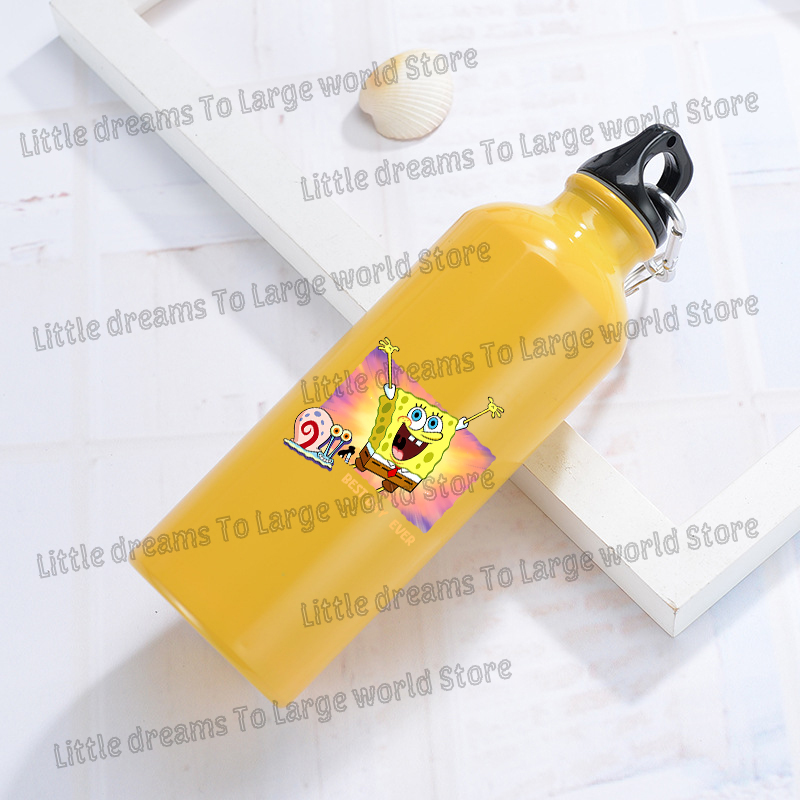 SpongeBobs Aluminum Water Bott - Outdoor Camping Kettle reseña y precio