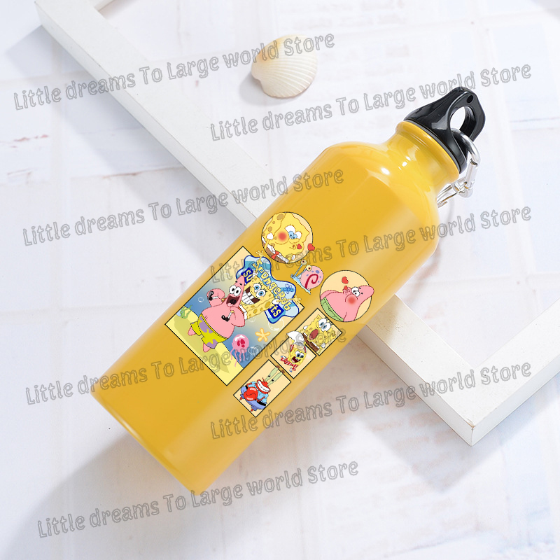 SpongeBobs Aluminum Water Bott - Outdoor Camping Kettle reseña y precio