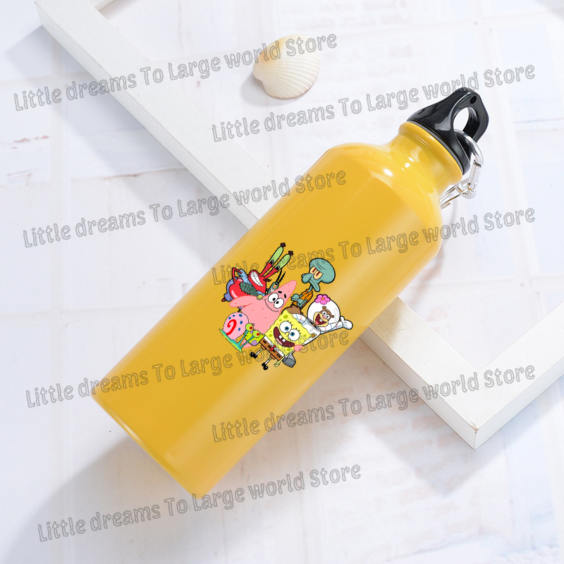 SpongeBobs Aluminum Water Bott - Outdoor Camping Kettle reseña y precio
