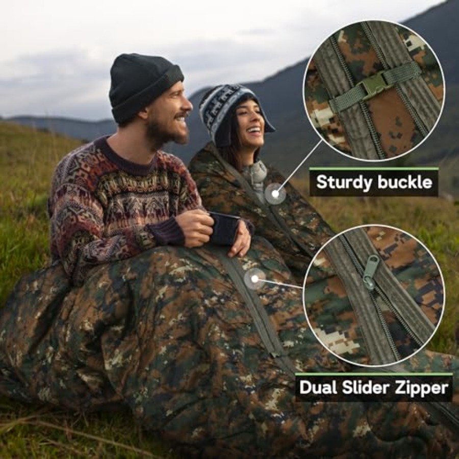 Woobie Blanket, Military Ponch - Outdoor Camping Blanket reseña y precio