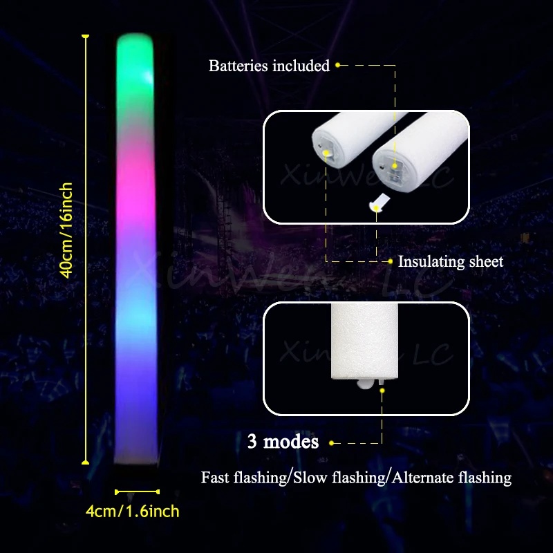 1/15/30Pcs Colourful Flashing  - Glow Sticks Survival reseña y precio