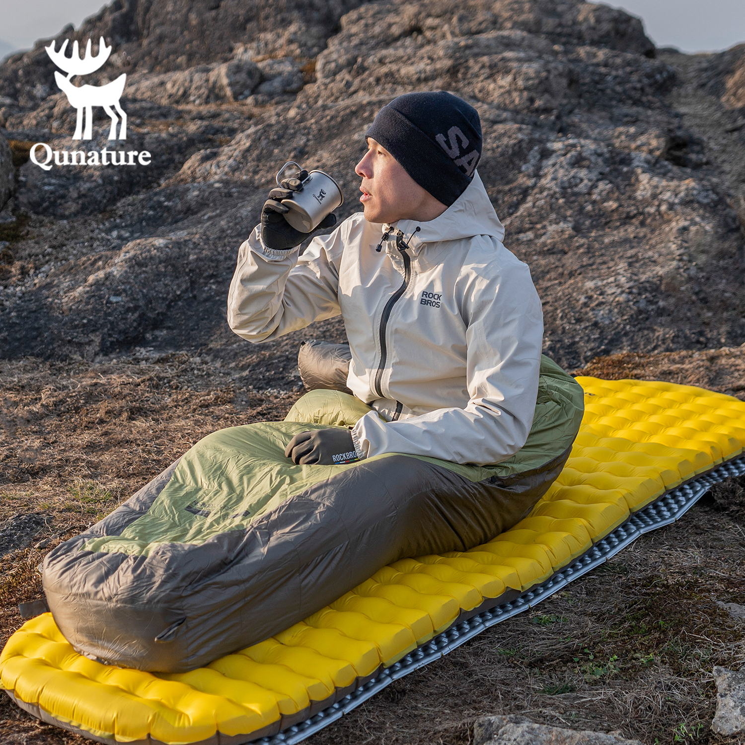 Qunature 3Pcs/set Outdoor Camp - Outdoor Camping Quilt reseña y precio