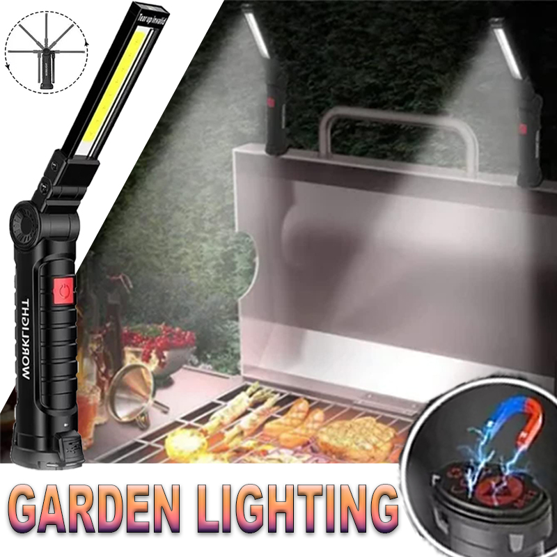 Portable LED Flashlight with M - Outdoor Camping Lampe reseña y precio