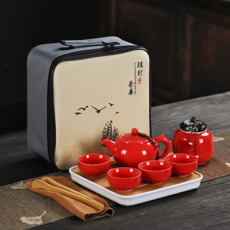 Portable Travel Kung Fu Tea Se - Outdoor Camping Kettle reseña y precio
