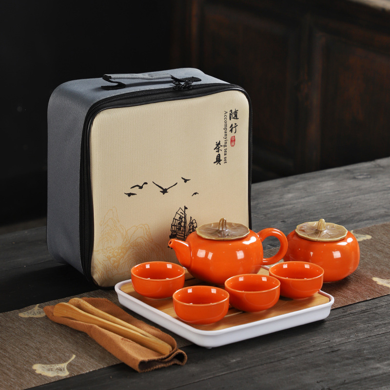 Portable Travel Kung Fu Tea Se - Outdoor Camping Kettle reseña y precio